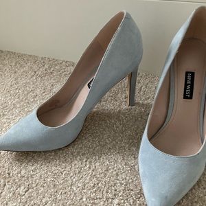 Baby Blue Heels
